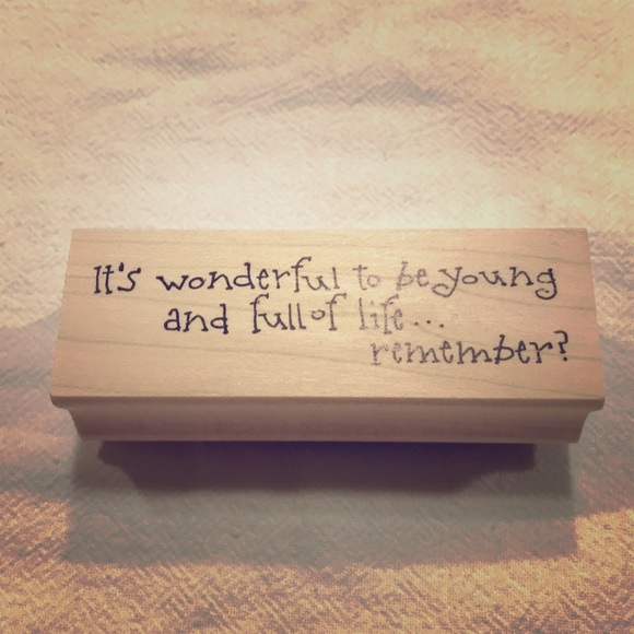 Rubber Stamp Text - Picture 1 of 2